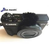 👉 Microphone blauw mannen 10Pcs Wind muffler dead cat For Canon G7x Mark II Micromuff Cover MARK2 Blue Mantis