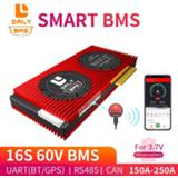 👉 Daly 18650 smart BMS 16S 60V 150A 200A 250A Bluetooth 485 to USB device CAN NTC UART software Li-on Battery protection Board BMS