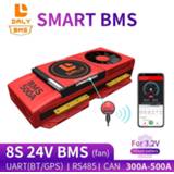 👉 Software Smart BMS 8S 24V 300A 400A 500A Bluetooth 485 to USB device CAN NTC UART Li-on Battery protection Board With Fan