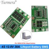 👉 Power supply 4S 12.8V 14.4V 30A 20A 32650 32700 LiFePO4 BMS Lithium Iron Phosphate Battery Protection Board 12V interrupted Use
