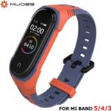 👉 Polsband silicone senioren Mijobs Sport Strap For Xiaomi Mi Band 5 4 3 Wristbands Correa opaska miband4 Bracelet Xaomi Wrist Watch