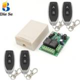 👉 433 MHz Wireless Universal Remote Control Switch DC 12V 24V 2CH rf Relay Receiver and Transmitter for Garage and Gate Controller