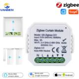 👉 Switch Tuya Smart Home Zigbee Curtain Module,for Roller Shutter Blind Motor,110-240V,APP Control Support Alexa/ Google Home/Siri