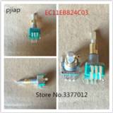 👉 Switch 1pcs ALPS dual EC11EBB24C03 encoder with 30, positioning number 15, pulse point handle 25mm