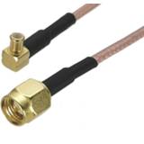 Draagbare radio 1Pcs RG316 SMA Male plug to MCX Right angle Connector RF Coaxial Jumper Pigtail Cable For Antenna 4inch~10M