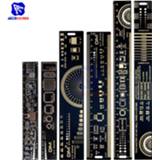 👉 Transistor Diymore 3 Type 15cm 20cm 25cm PCB Ruler Multi-functional Measuring Tool Resistor Capacitor Chip IC SMD Diode