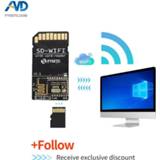👉 Geheugenkaartlezer FYSETC 1pcs SD-WIFI with Card-Reader Module run ESPwebDev Onboard USB to serial chip Wireless Transmission For S6 F6