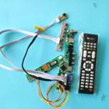 Monitor Kit for LP156WH1 Controller Board Screen Audio Panel 1366x768 VGA HDMI USB 30pin AV 1 lamps TV remote LED Display 15.6
