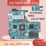 👉 Moederbord MBX-224 A1794336A For SONY VPCEA M961 MP MB Laptop motherboard 1P-0106J01-8011 HM55 216-0774007 DDR3 Notebook Mainboard