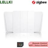 👉 Lichtschakelaar ZigBee Smart Light Switch 10A EU Wall Button Switches Wireless Remote Control Home Works Hue Alexa