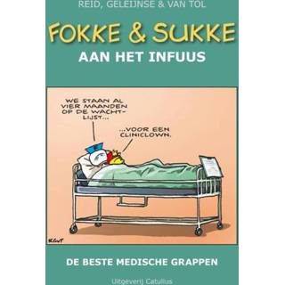 👉 Fokke & Sukke aan het infuus - Boek John Reid (9078753560)