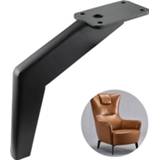 👉 Sofa 4 pieces of curved metal furniture legs, square cabinet used for feet, bed feet support,