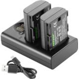 👉 Batterij oplader Neewer LP-E6 LP-E6N Battery Charger Rechargeable Batteries set For Canon 5D Mark II III IV 80D 70D 60D 6D EOS 5Ds 5D2 5D3 5DSR