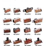 👉 Switch small 20PCS Toggle single and double row in-line micro power sliding gear fluctuation band 2/3 SS-13D07