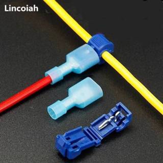 👉 F-connector 40Pcs/20pair Quick Electrical Cable Connectors Snap Splice Lock Wire Terminals Crimp