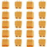 👉 F-connector 10/20PCS XT60 XT-60 XT 60 Plug Male Female Bullet Connectors Plugs For RC Lipo Battery Wholesale 5Pairs/10pairs