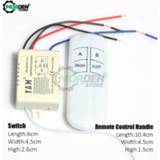 👉 Afstandsbediening 1/2/3/4 Way AC 220V RF Remote Control Switch Kit For LED Light Chandelier Digital Wireless ON/OFF Ceiling Fan Panel