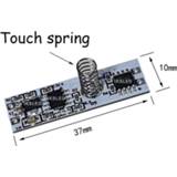 Switch Dropship 3.7~24V 10A Capacitive Touch Sensor Coil Spring LED Dimmer Control for Smart Home Light Strip