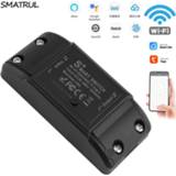 👉 Switch SMATRUL Tuya Light WiFi Smart Life APP Voice Relay Controller Timer Module Google Home Alexa Wall 110V 220V 10A