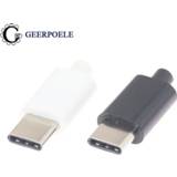 👉 F-connector 10 pcs/lot Type-C Mirco USB Connectors Male Jack Tail Plug Electric Terminals Conector Case Phone