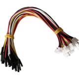 Grove zeef 5PCS Female-4PIN Dupont CABLE 2.0mm-2.54mm connector wire Special connection for sensor 24AWG 20CM