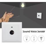 👉 Switch Smart 220V Sound Light Control Sensor Time Delay Wall Mount Energy-Saving Pad For Home Product