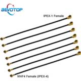 👉 Router 1pcs IPEX Pigtail Cable U.fl IPX IPEX1 Female to MHF4 IPEX4 Jack RF1.13 Extension Jumper for 3g 4g Modem