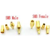 👉 F-connector 5pcs SMB Male/Female Plug Connectors Crimp With For RG316,RG174,LMR100 cable