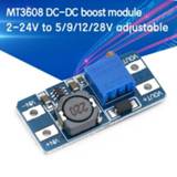 Power supply MT3608 DC-DC Step Up Converter Booster Module Boost Step-up Board MAX output 28V 2A for arduino
