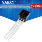 👉 Transistor 100PCS 2N3904 TO-92 TO92 NPN General Purpose new and original IC