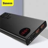 👉 Powerbank Baseus 20000mAh Power Bank USB C PD Quick Charge 3.0 5A SCP For Huawei Xiaomi iPhone Portable External Battery Charger