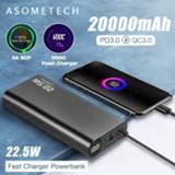 👉 Powerbank 20000mAh Power Bank 22.5W Quick Charge 3.0 5A PD USB Type C Portable External Battery Super Fast Charger for iPhone 12