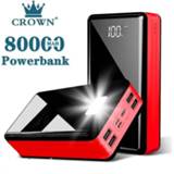 👉 Powerbank large 80000mAh Power Bank Capacity LCD External Battery USB Portable Mobile Phone Charger for Samsung Xiaomi Iphone