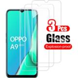👉 Glass protector 1-3PCS Tempered For Oppo A9 A7 A5s A1k Protective Screen F9 Pro F11 armored safety film