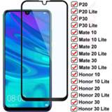 Huawei Tempered Glass For Mate Lite Screen Protector Honor 10 Protective P30 P20 Honor20 Honor30 Screenprotector 9H Tempered Glass For Huawei P30 P20 Mate 10 20 30 Lite Screen Protector Honor Honor20 Honor30 Protective