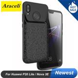 👉 Powerbank For Huawei P20 Lite Battery Case 4700 Mah External Backup Charger Cover Pack Power Bank Nova 3E