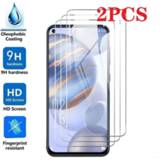 👉 Screenprotector 2PCS FOR Oukitel C21 Tempered Glass Protective 6.4