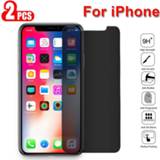 👉 Screenprotector XS 11 2 Pcs Half Anti Spy Tempered Glass Privacy Screen Protector for IPhone 12 Pro Max Easy To Install Protective Film X XR
