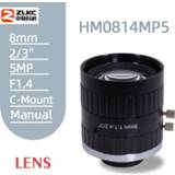 👉 C-Mount mannen 8mm Lens 2/3