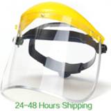 👉 PVC Protective MaskTransparent Anti-Saliva Dustproof Faces Shields Screen Spare Visors Face Mask Respiratory tract Protection