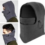 👉 Bike 2019 Fleece Balaclava Hat Hooded Neck Warmer Winter Sports Face Mask For Men Ski Motorcycle Helmet Masked Cap