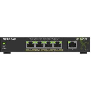 👉 Zwart mannen Netgear GS305EP Managed L2/L3 Gigabit Ethernet (10/100/1000) Power over (PoE)