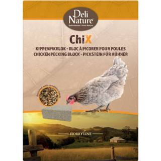 👉 Kippenvoer Deli Nature Chix Kippenpikblok - 1 kg 5411860810848