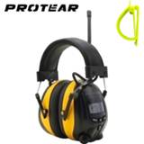 👉 Draagbare radio Protear NRR 25dB Hearing Protector AM FM Earmuffs Electronic Ear Protection