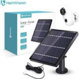 👉 Bewakingscamera HeimVision HMS1 Solar Panel IP66 Waterproof Support Continuously Supply Power for HMD2 Rechargeable Battery Security Camera