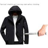 👉 Stab Self-defense anti-cutting fashion casual jacket Fbi military tactical invisible soft safety politie kleding tactico policia