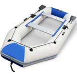👉 Kayak PVC 200kg Payload Thicken Foldable Hovercraft Inflatable Boat Rowing Air Drifting Ship [200*119cm]
