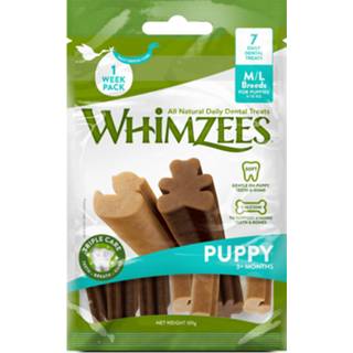 👉 Verpakking Whimzees Puppy Voordeel - Hondensnacks 125 g 7 stuks M/L 8718627754726