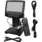 👉 Software Digital USB/HDMI/AV Microscope ADSM301 5 inch Built-in Display High Object Distance THT SMD Tool Measuring