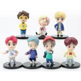 👉 Keychain kinderen jongens meisjes Hot Groups Model Kids Toys Bangtan Boys KPOP Star Top Group Gift Doll Action Figures Keyring Girl For friend